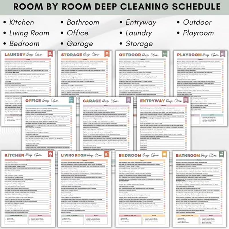 ADHD Cleaning Planner Digital
