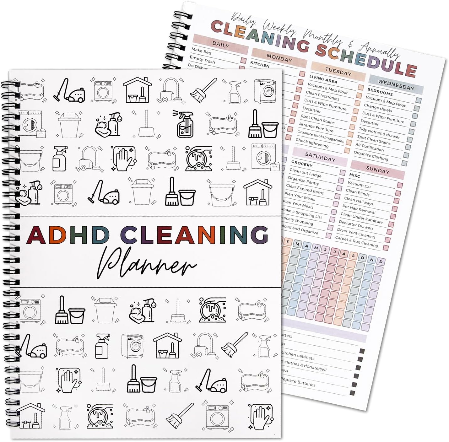 ADHD Cleaning Planner Digital